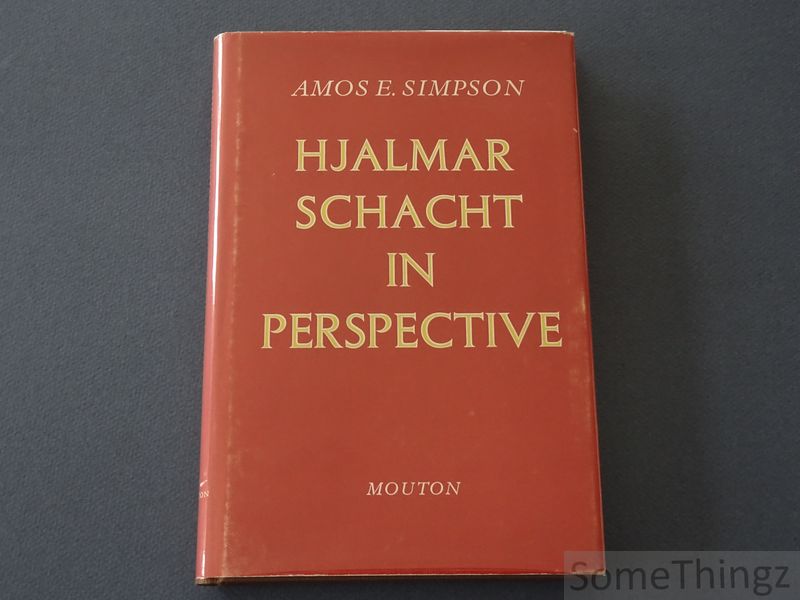 Cover van Hjalmar Schacht in perspective.