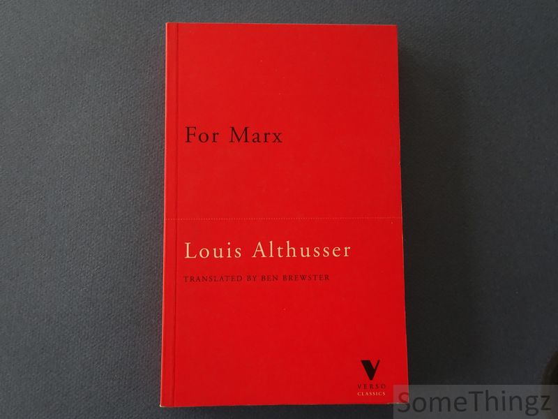 Cover van For Marx