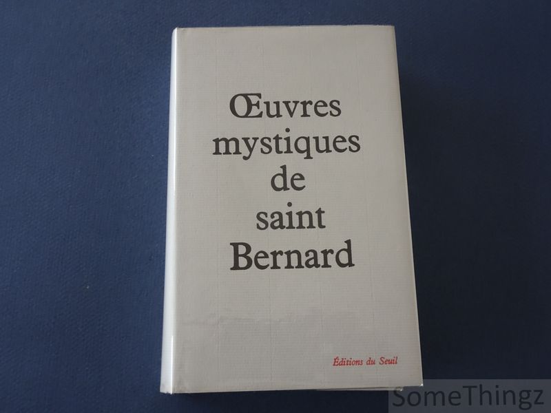 Cover van Oeuvres mystiques de Saint Bernard.