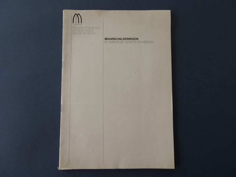 Cover van Muurschilderingen in Limburgse kerken en abdijen.