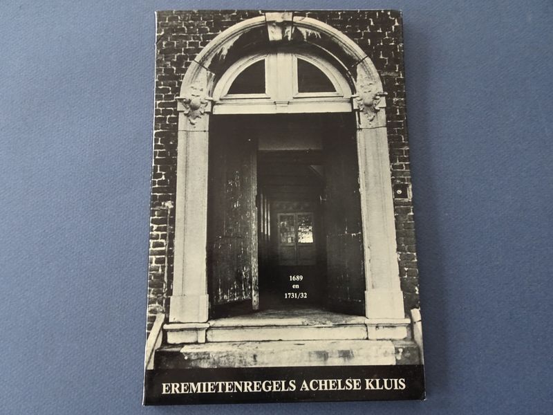 Cover van Eremietenregels Achelse kluis.