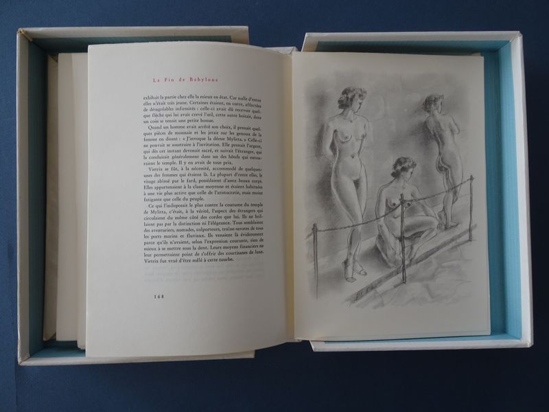 Cover van Fin de Babylone. Illustrations de Van Craenenbroeck.