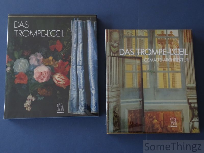 Cover van Das Trompe-l'Oeil. / Das Trompe-l'Oeil. Gemalte Architektur. (2 vols.)