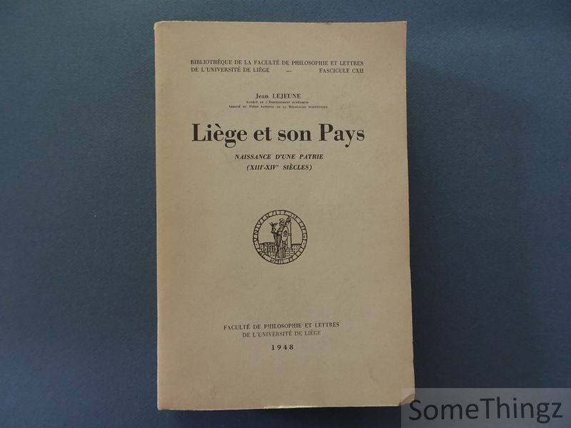 Cover van Liège et son pays: naissance d'une patrie