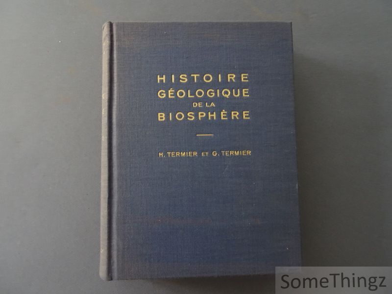 Cover van Histoire géologique de la biosphère.