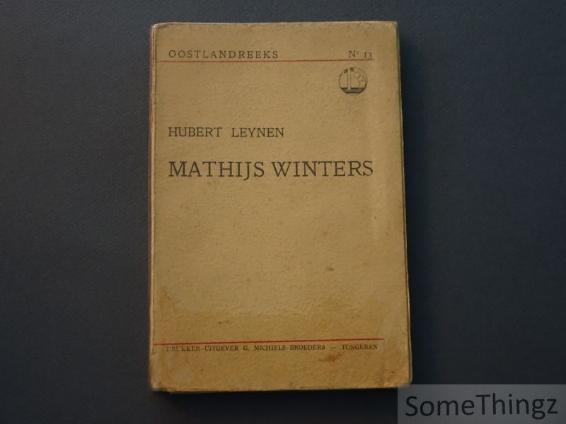 Cover van Mathijs Winters.
