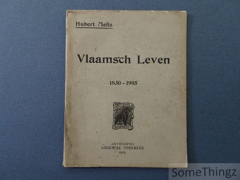 Cover van Vlaamsch leven 1830-1905.