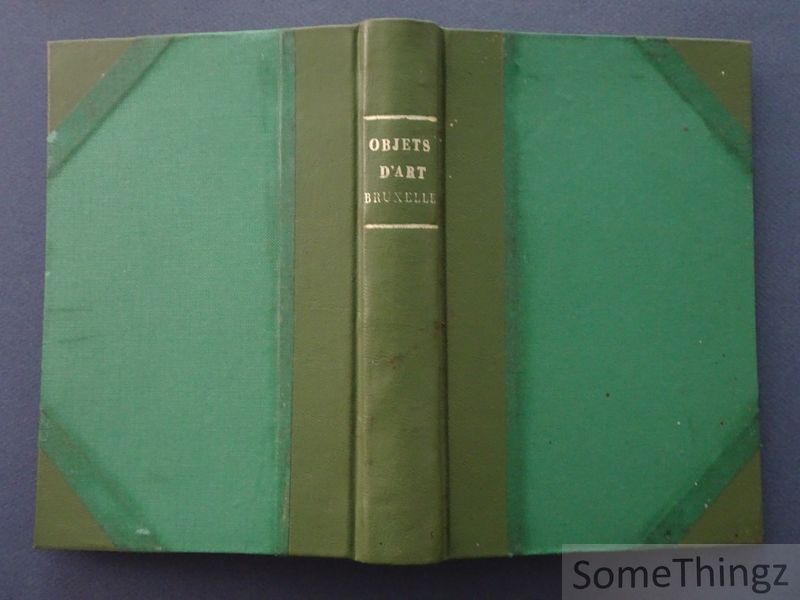 Cover van Province de Brabant: inventaire des objets d'art existant dans les édifices publics des communes de l'arrondissement de Nivelles.