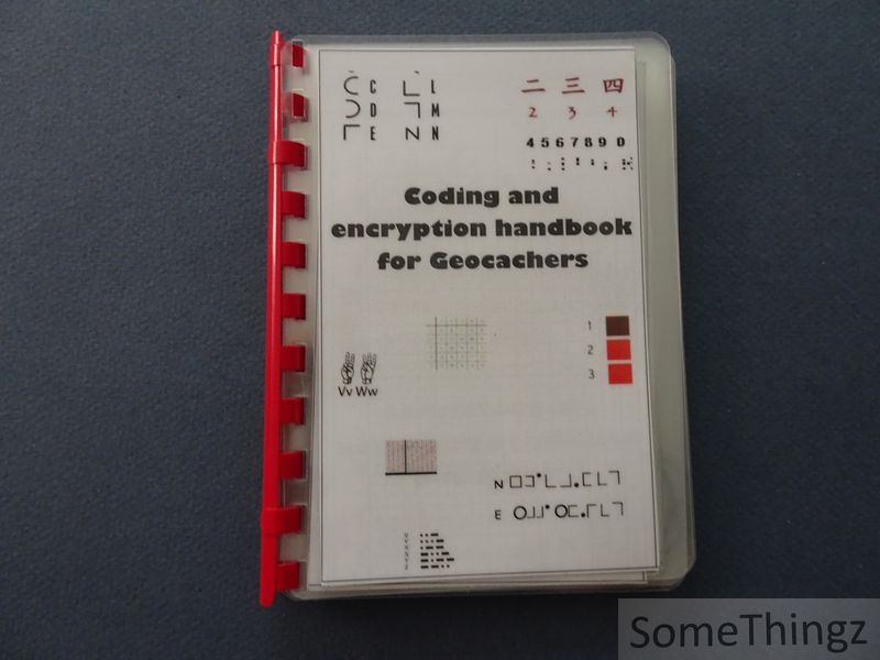 Cover van Coding and encrypting handbook for Geocachers.