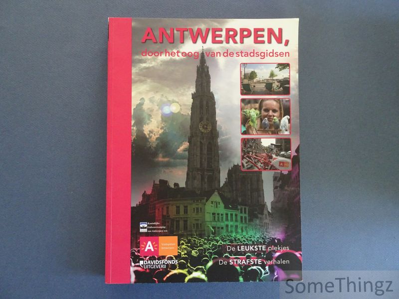 Cover van Antwerpen door het oog van de stadsgidsen.