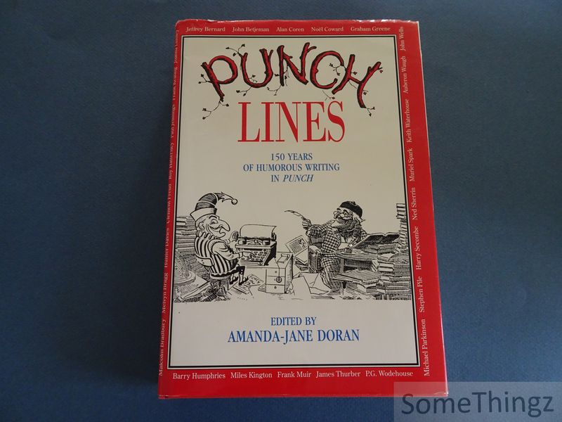 Cover van Punch lines: 150 years of humorous writing in Punch.