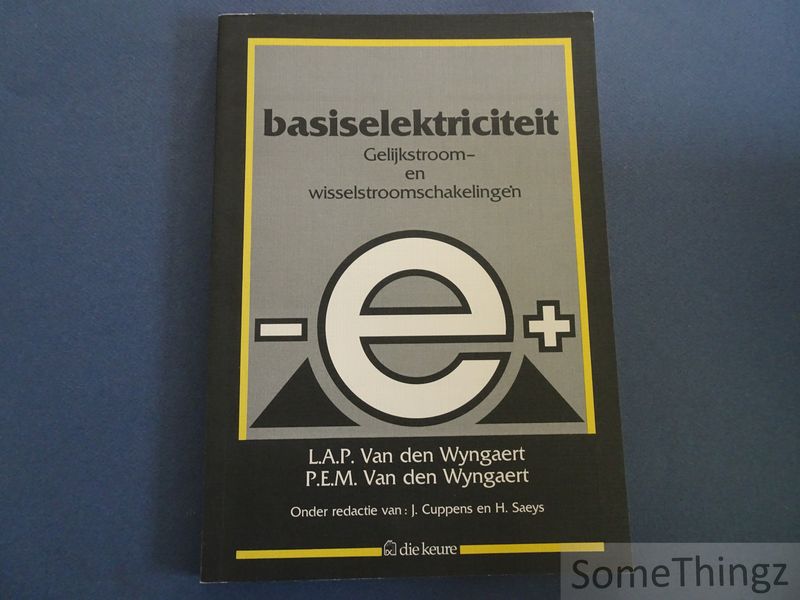 Cover van Basiselektriciteit. Gelijkstroom- en wisselstroomschakelingen.