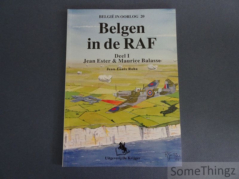 Cover van Belgen in de RAF. Deel I: Jean Ester and Maurice Balasse.