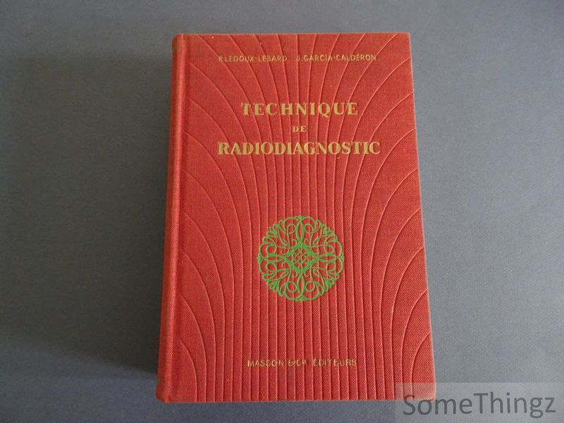 Cover van Technique du Radiodiagnostic.