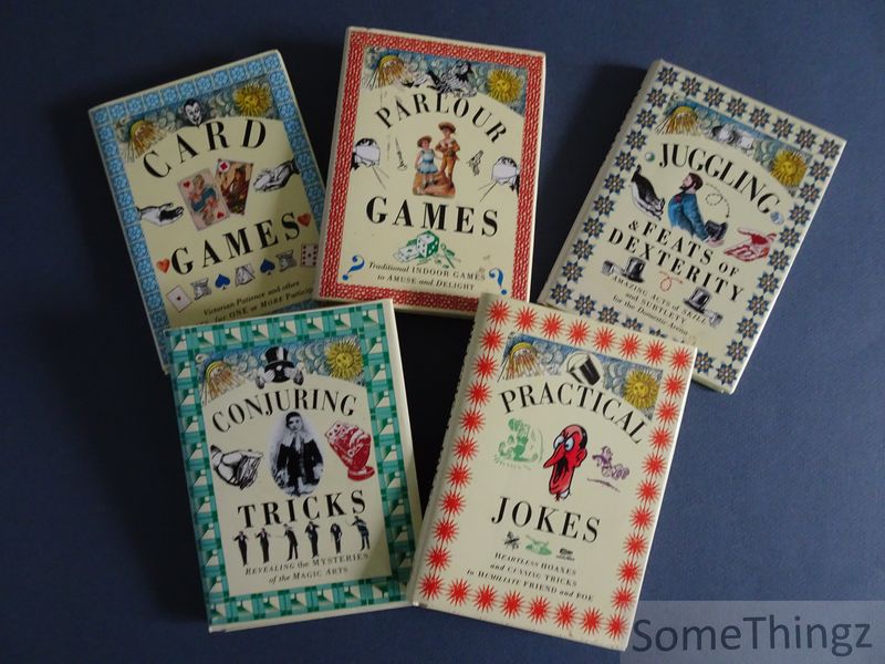 Cover van Parlour Games. / Conjuring Tricks. / Card Games. / Juggling & Feats of Dexterity. / Practical Jokes.