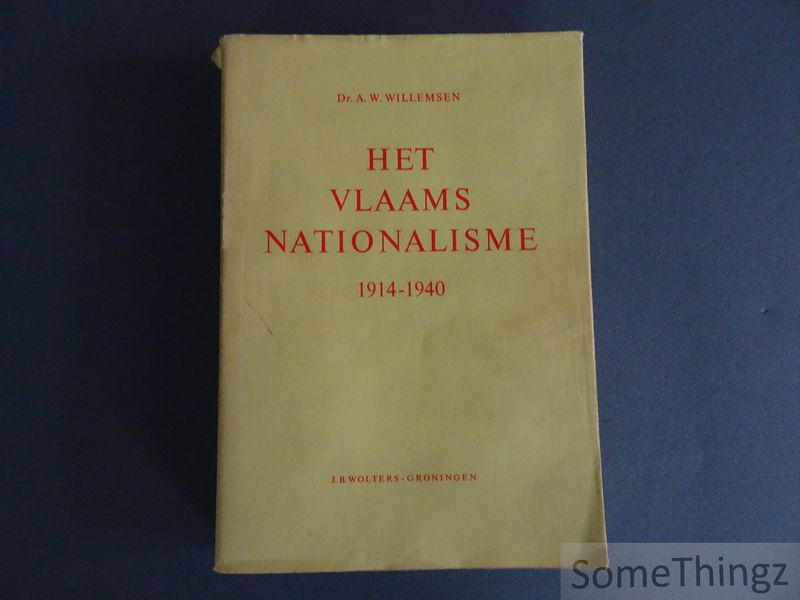 Cover van Het Vlaams-nationalisme, 1914-1940