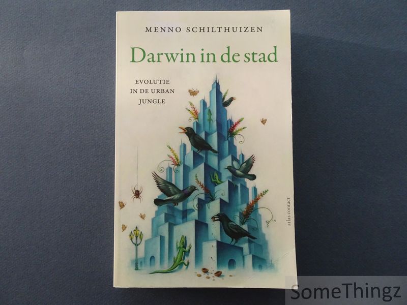 Cover van Darwin in de stad. Evolutie in de urban jungle.