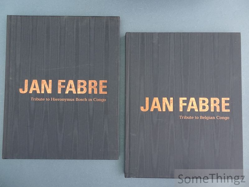 Cover van Jan Fabre. Tribute to Hieronymus Bosch in Congo./ Tribute to Belgian Congo.