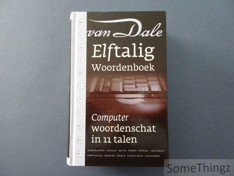 Cover van Van Dale Elftalig woordenboek. Computer woordenschat in 11 talen