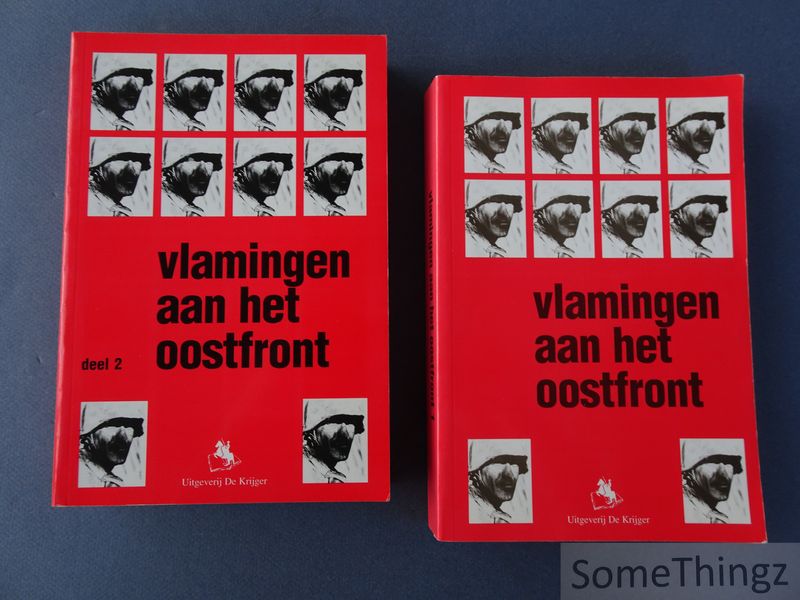 Cover van Vlamingen aan het Oostfront. Deel 1. Het Vlaams legioen. Deel 2: Langemarck.