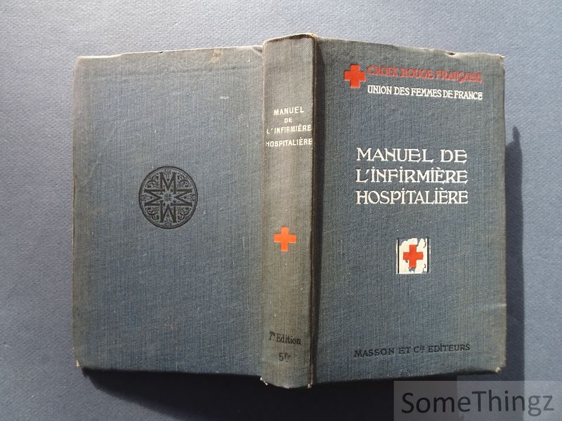 Cover van Manuel de l'infirmière-hospitalière rédigé sous la direction de la commission de l'enseignement.
