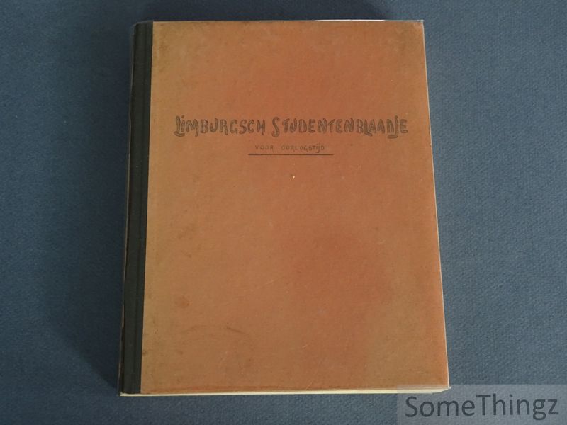 Cover van Limburgsch studentenblaadje voor oorlogstijd.