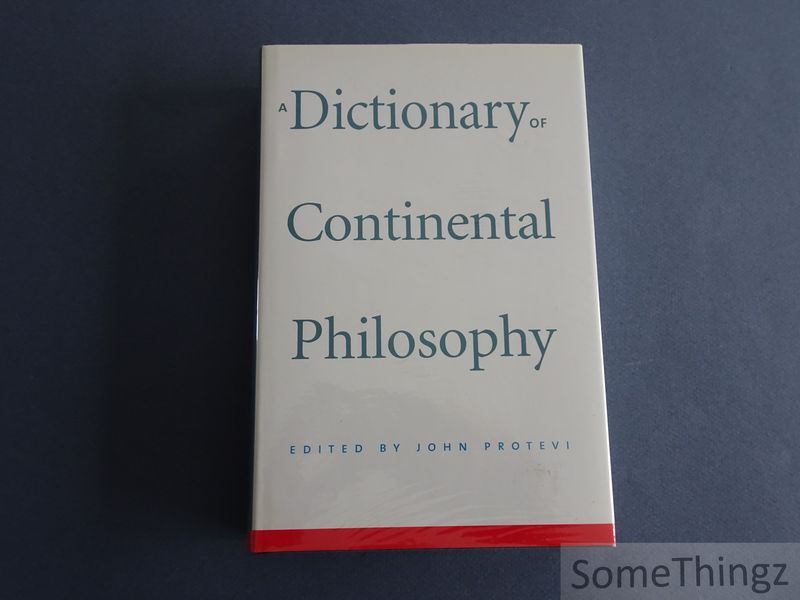 Cover van A dictionary of continental philosophy.