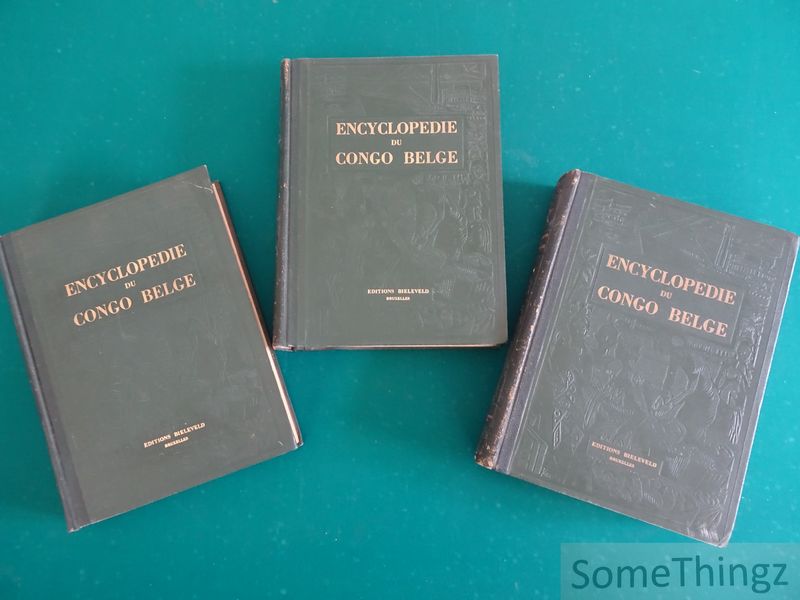 Cover van Encyclopédie du Congo Belge. [3 tomes compl.]