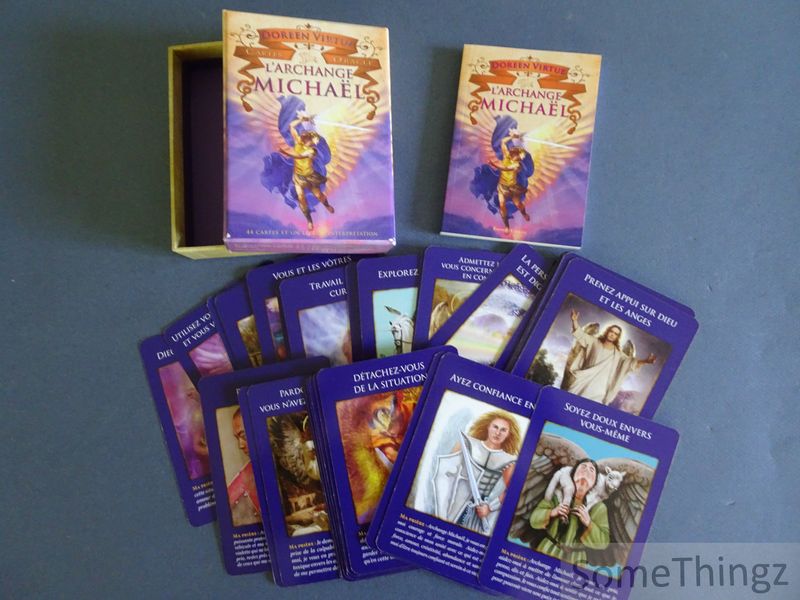 Cover van L'archange Michael. Cartes oracles.