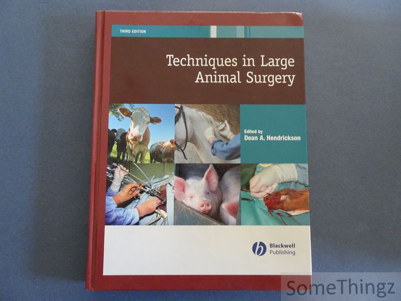 Cover van Techniques in Large Animal Surgery.